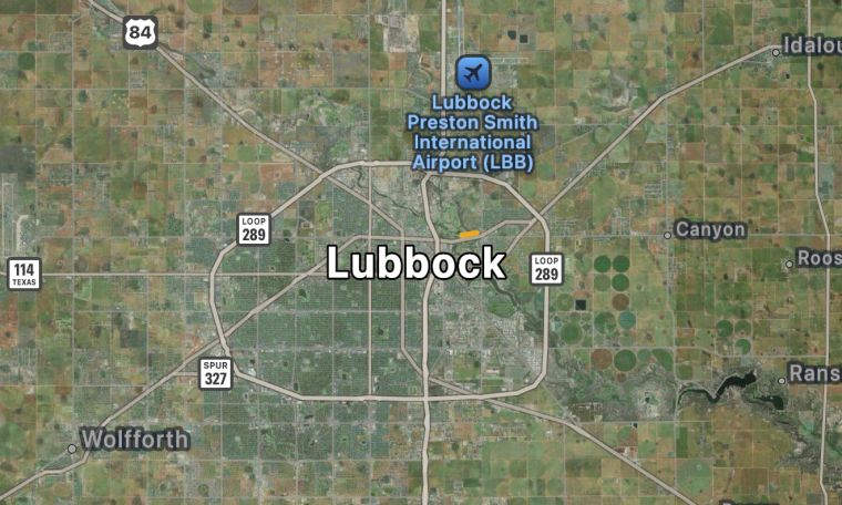 Lubbock, Texas - Pop. 266,878