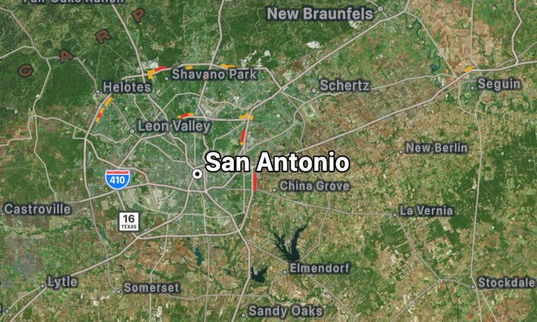 San Antonio, Texas - Pop. 1,495,295