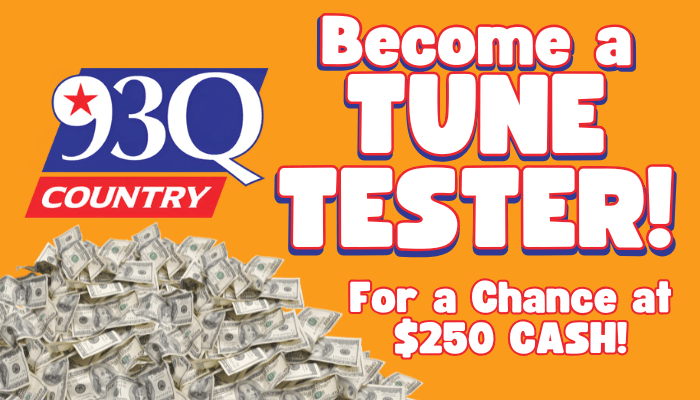 Become a 93Q Country Tune Tester