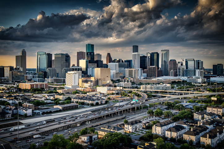 Houston Skyline at Dusk