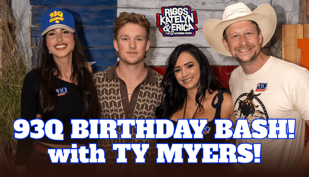 Ty Myers & the Q Morning Show at 93Q Birthday Bash!