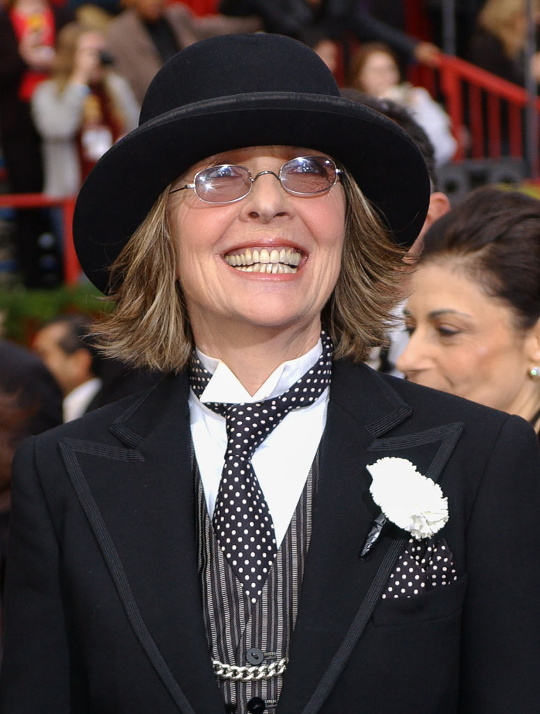 Actress Diane Keaton At Academy Awards
