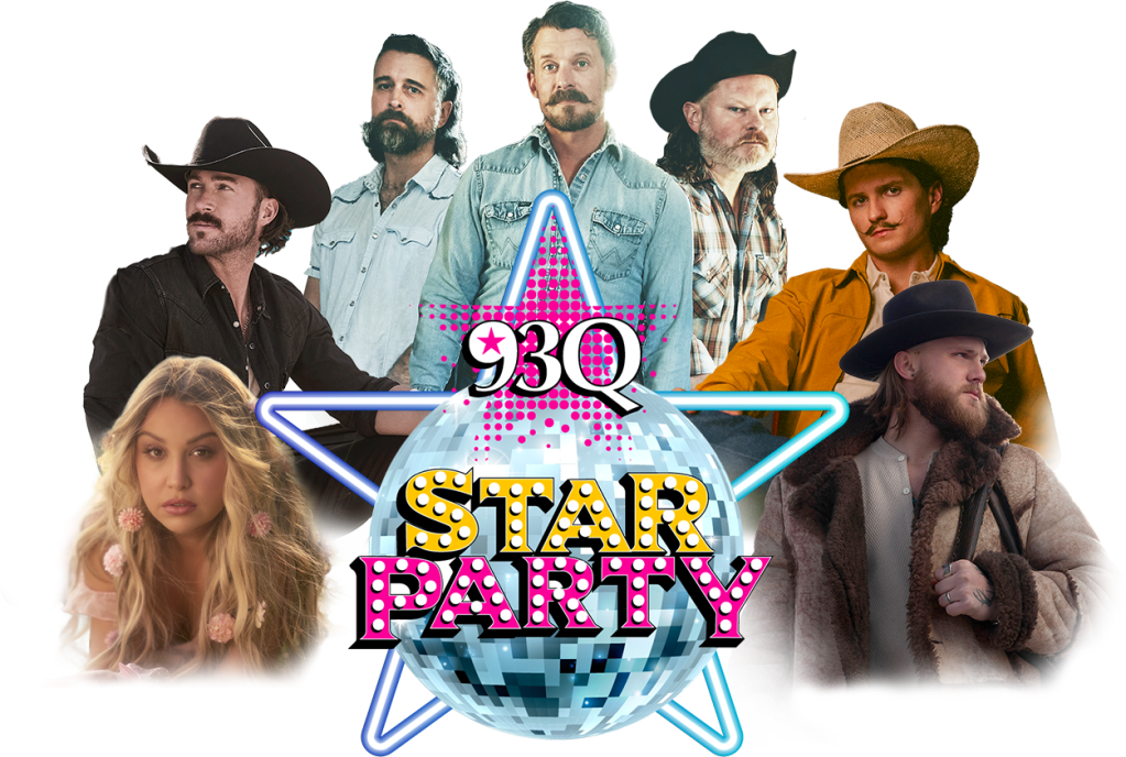 Star Party Logo Adjustment- Landing Page_ 93Q Star Party landing page and graphics