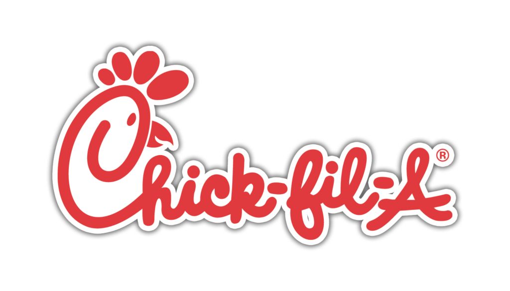 Chick-fil-A logo for radio one golf tournament