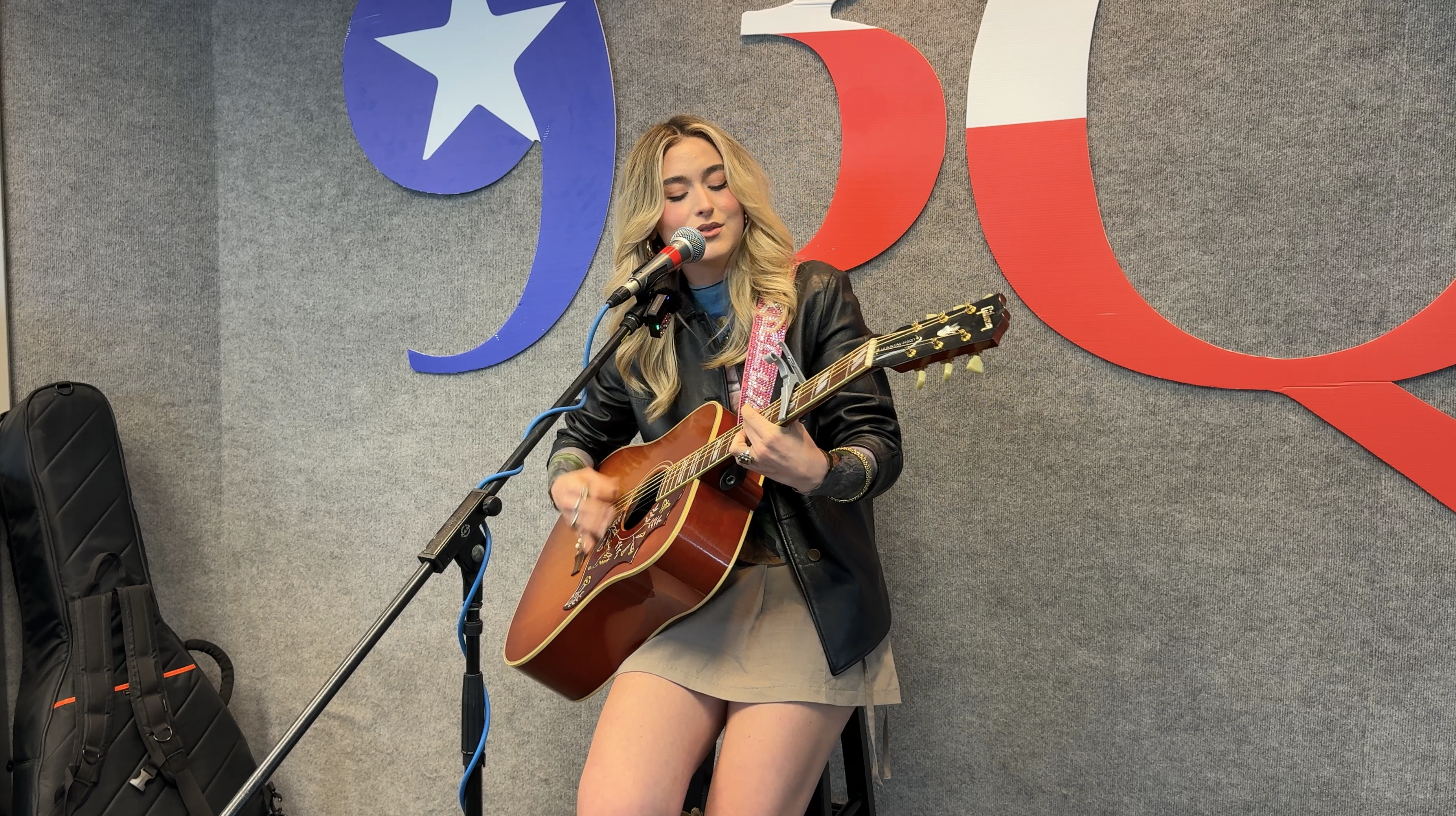Harper Grace Performs Live from 93Q Houston Federal Credit Union Studios