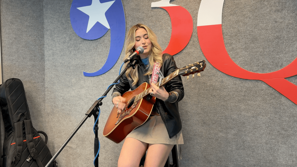 Harper Grace Performs Live from 93Q Houston Federal Credit Union Studios