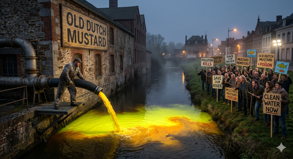 Mustard Dumping dingus recreated