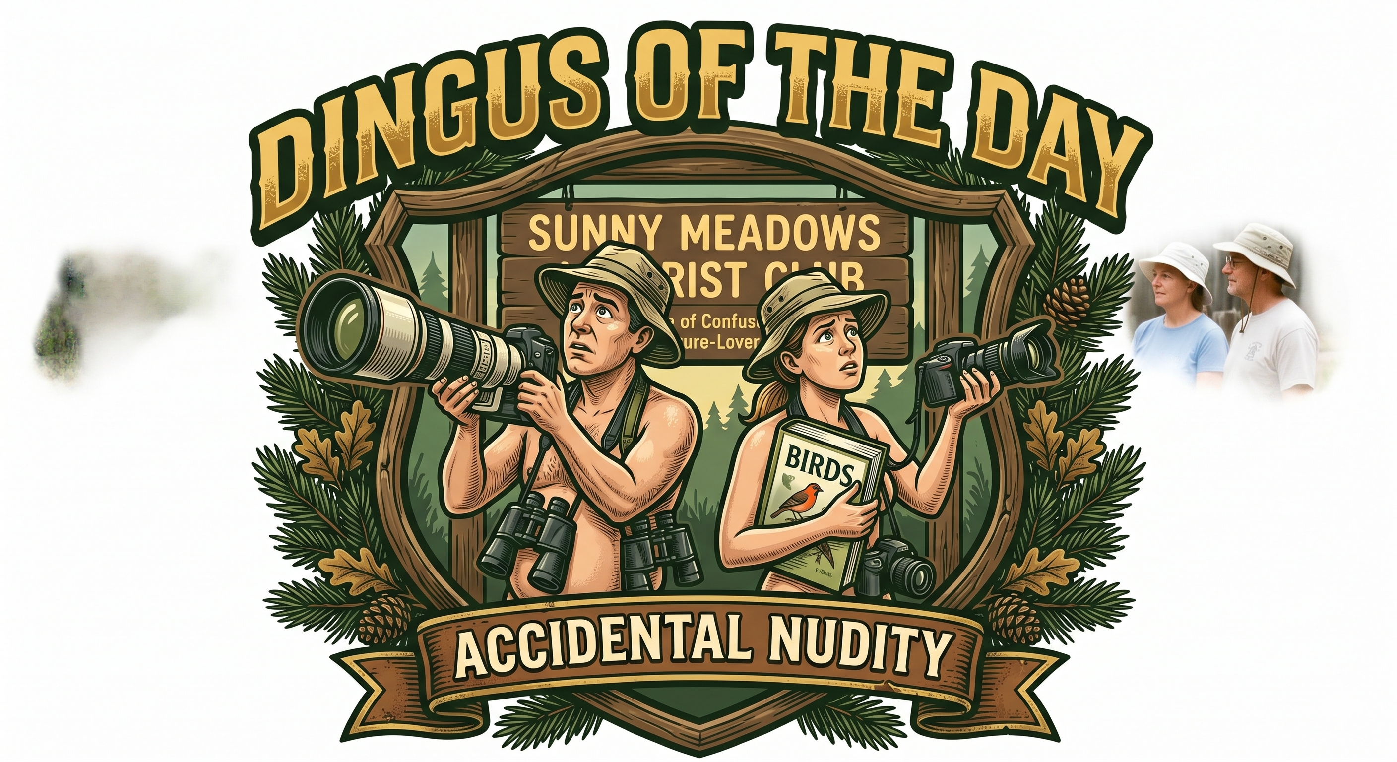 Nudists Logo Dingus