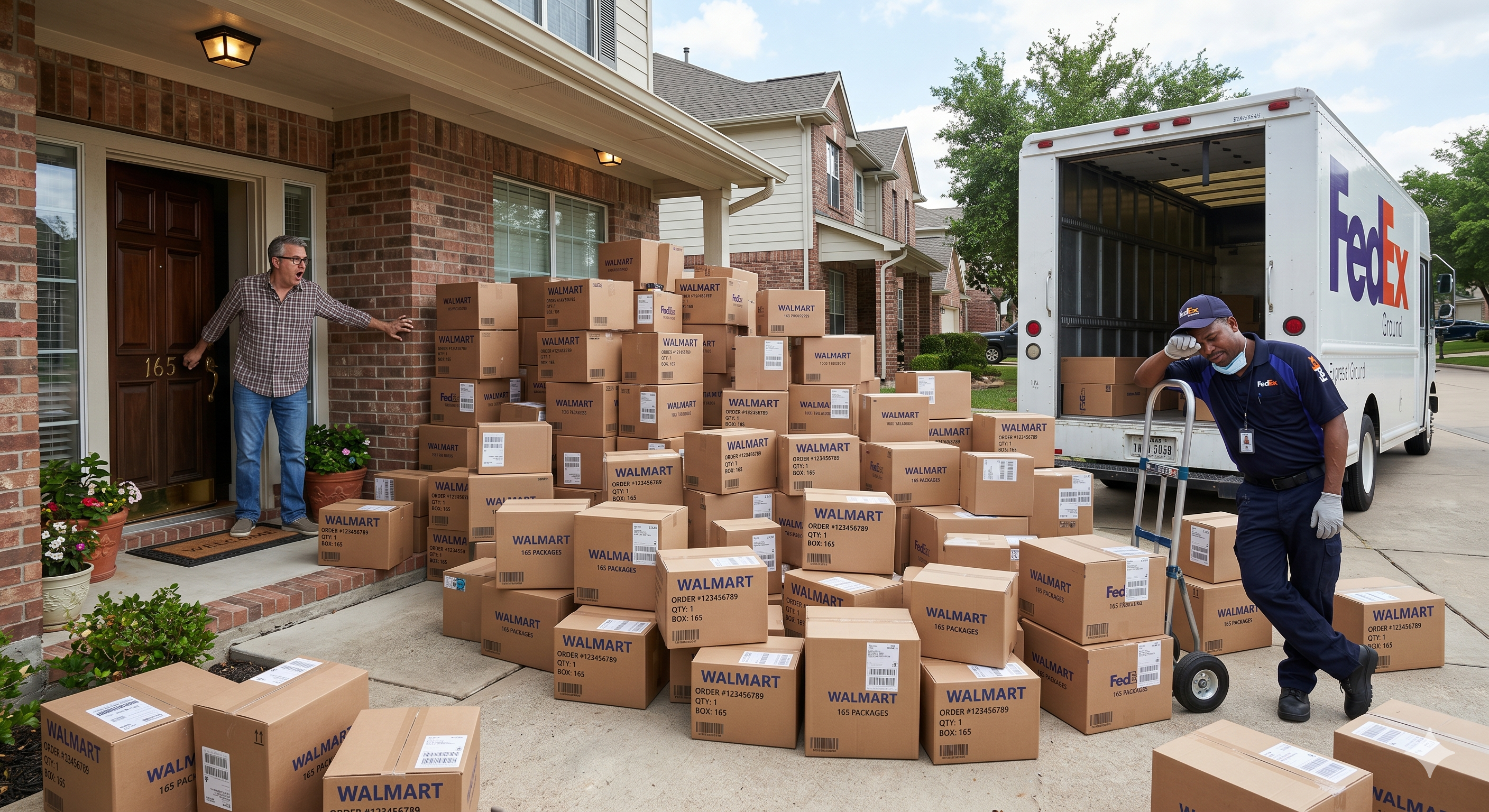 Wal Mart Boxes