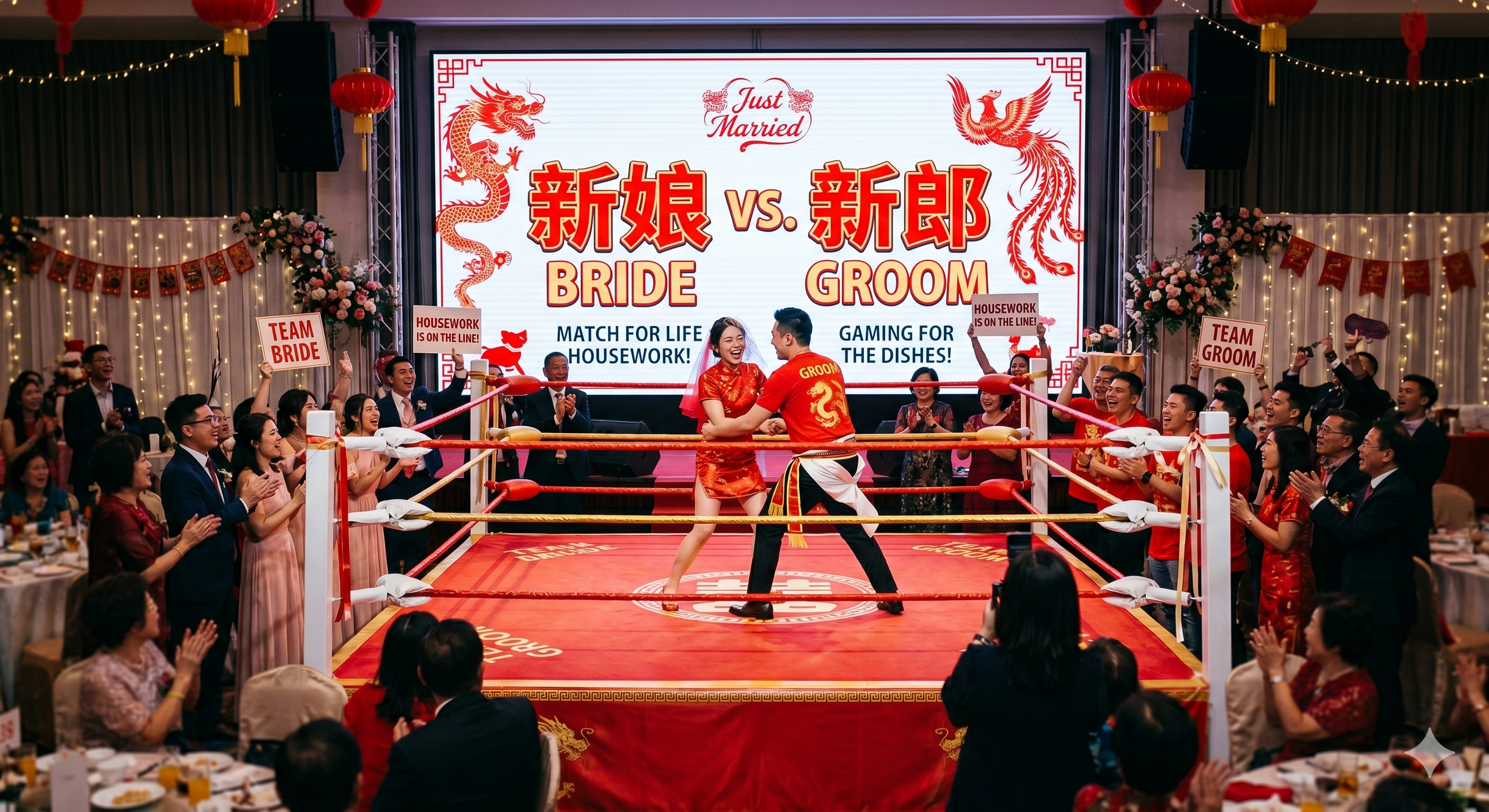 Wrestling Wedding