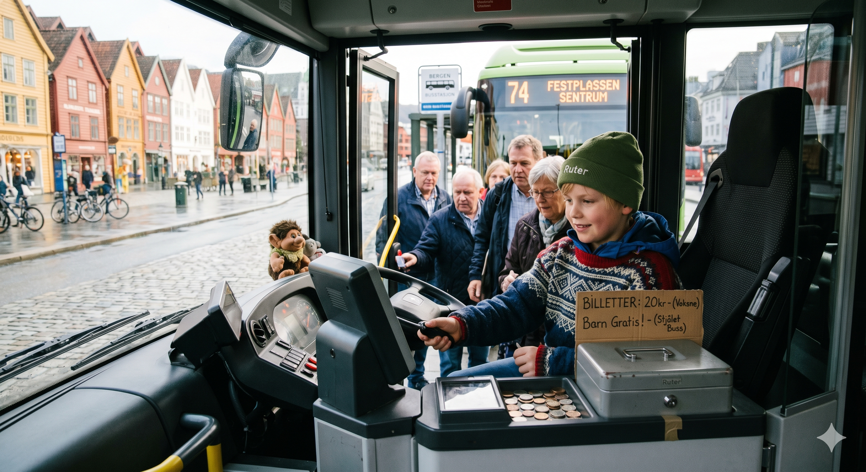 child norway bus thief