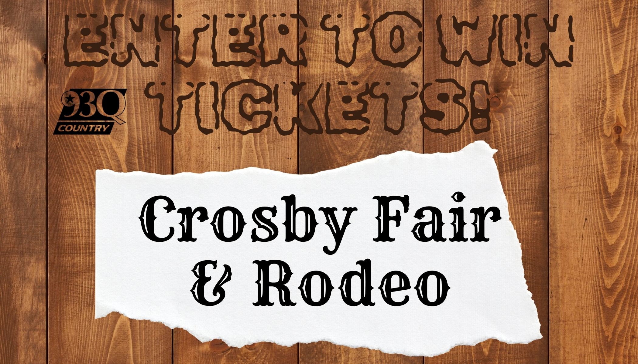 Enter to Win a Family 4-Pack of Tickets to the Crosby Fair & Rodeo!