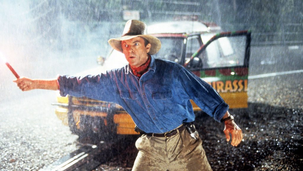 Sam Neill In 'Jurassic Park'